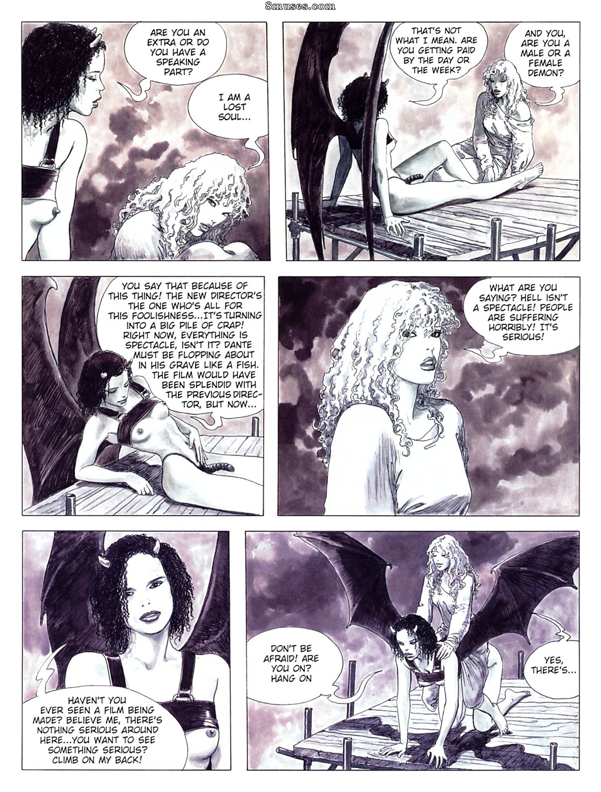 Milo Manara Comics - Ver as estrelas - Página 46