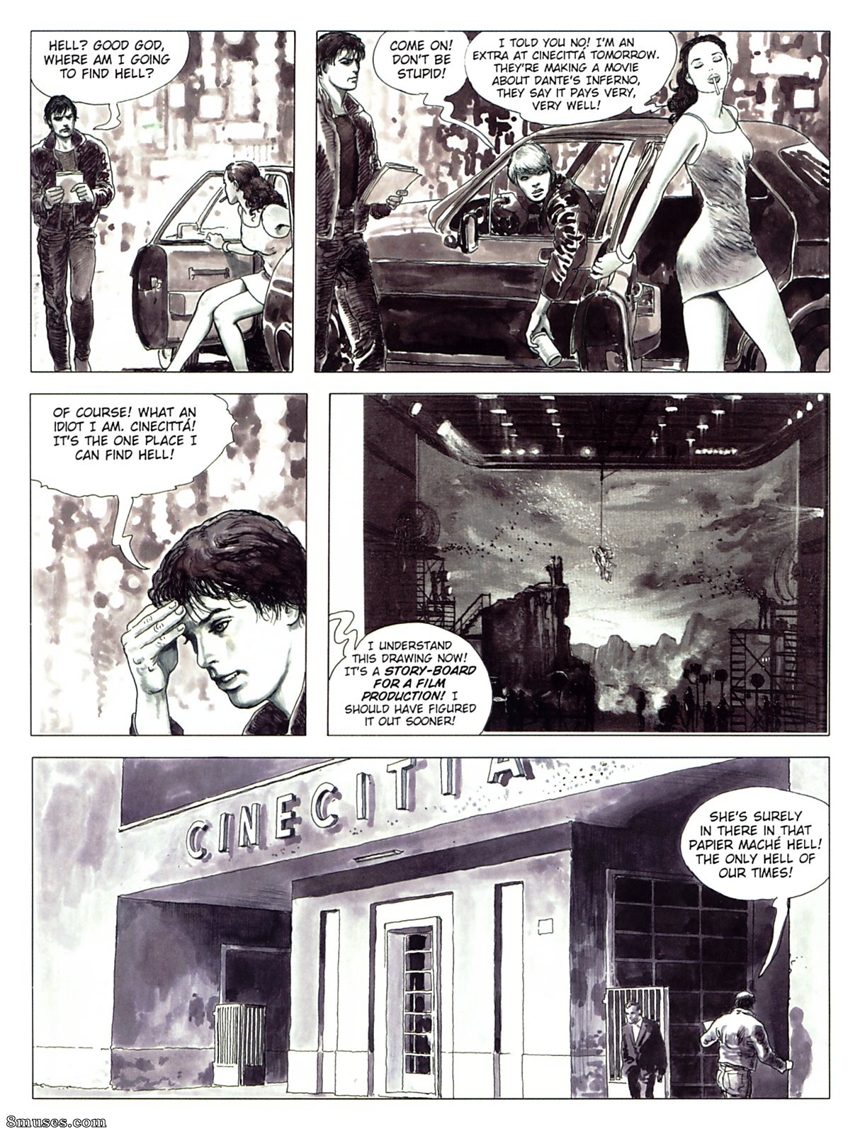 Milo Manara Comics - To See The Stars - Page 48