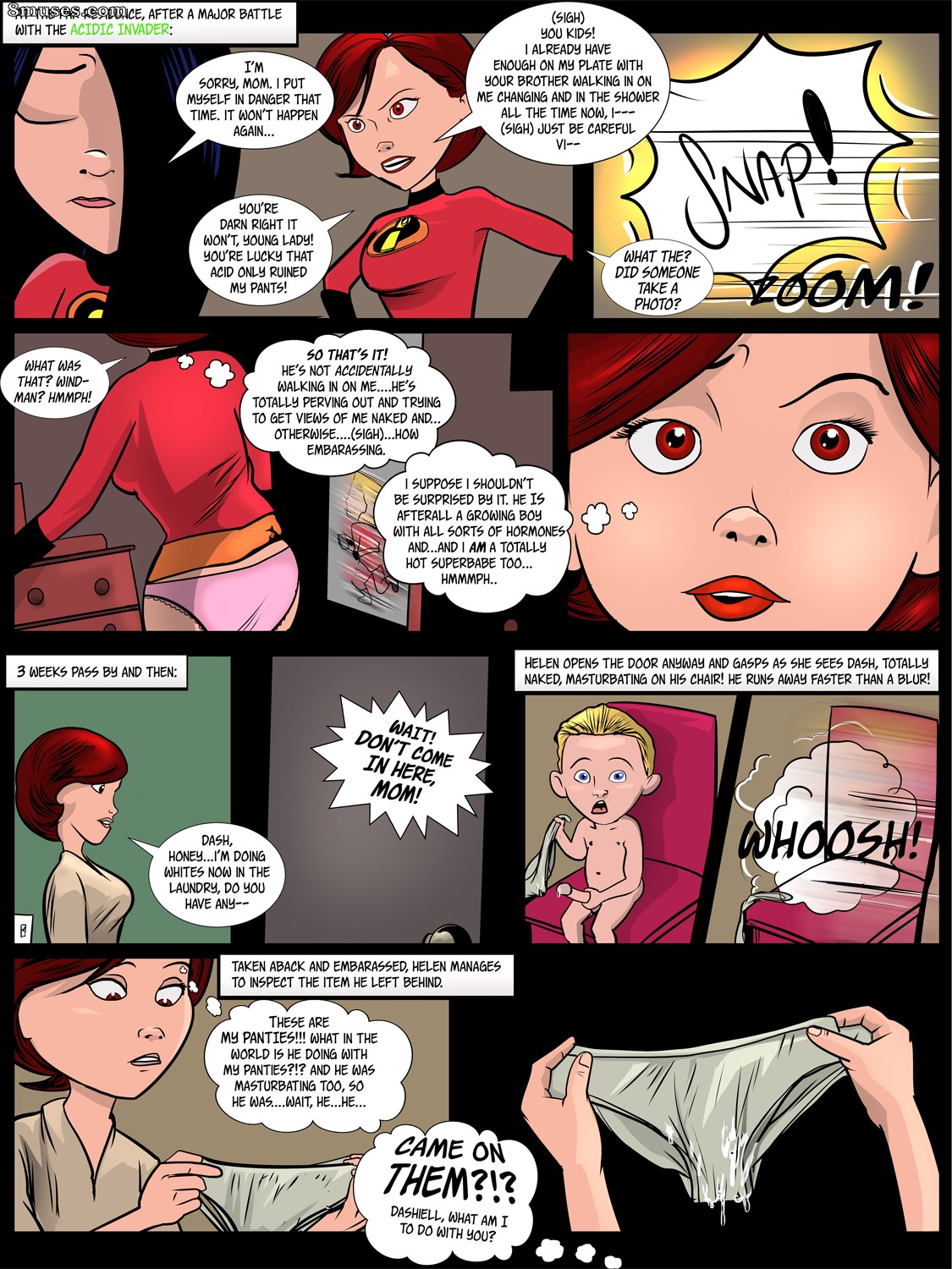 Everfire Comics - Elastigirl espiada - Página 4