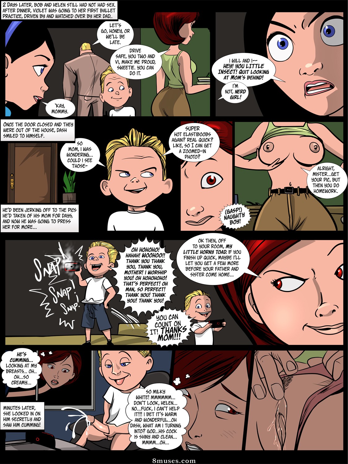 Everfire Comics - Elastigirl espionada - Página 13