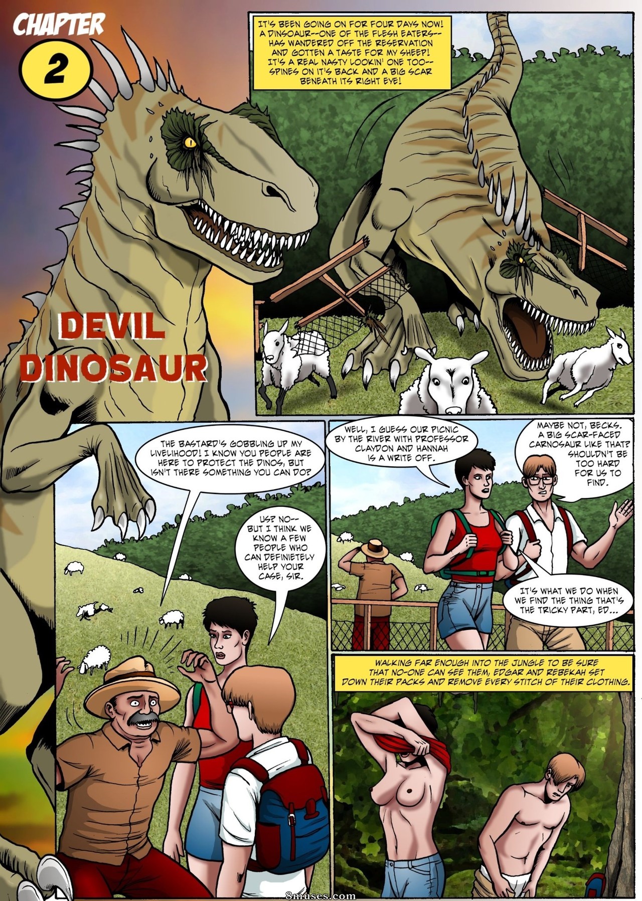 Manic Comics - Les terres sauvages - Page 7