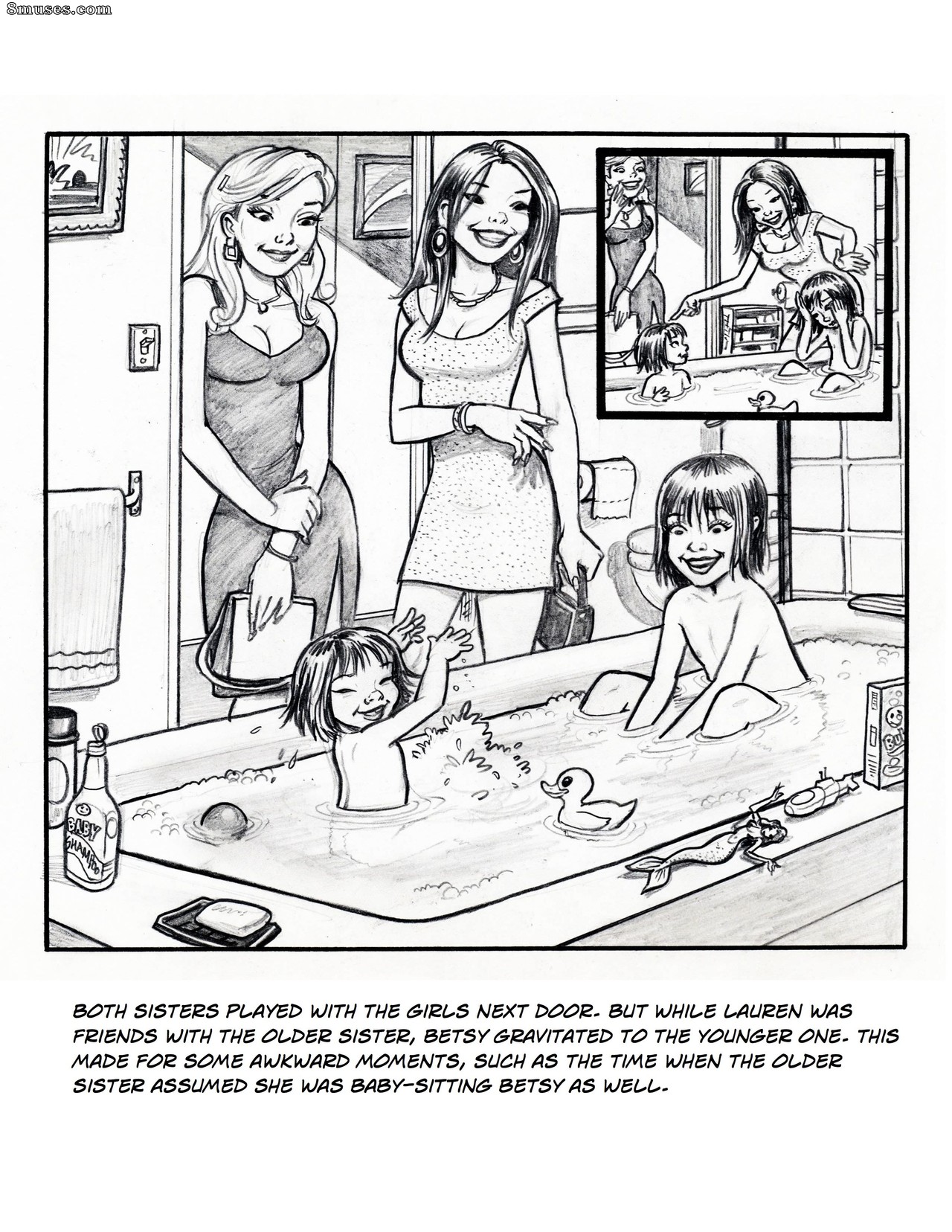 Page 34 | DreamTales-Comics/Remembrances-of-Sisters-Past | 8muses - Sex  Comics