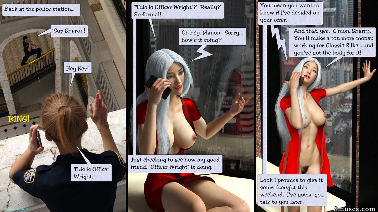 CrystalImage Comics - Classic Silke 9 - Breaking and Entering - Page 17