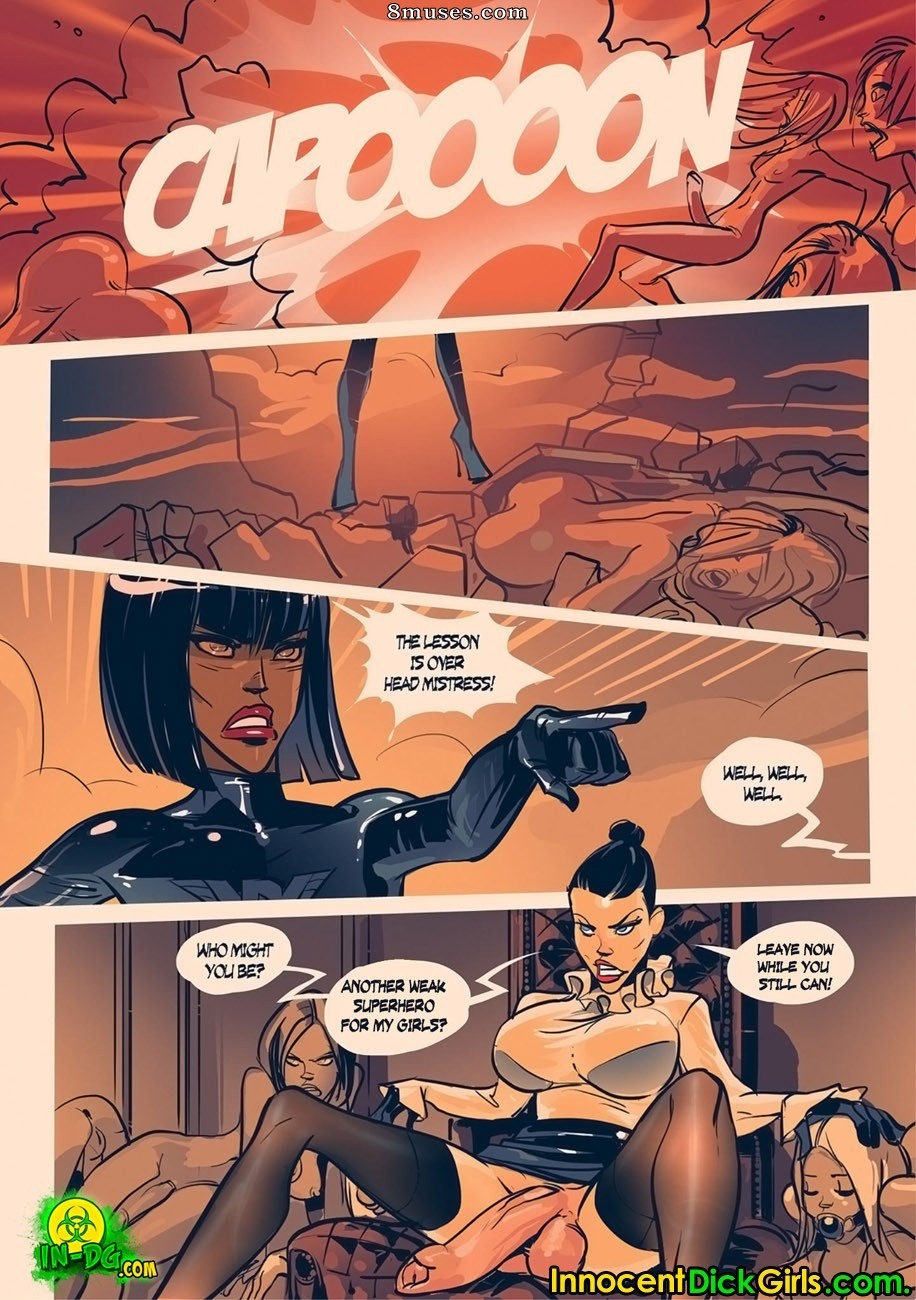 Innocent Dickgirls Comics - Who Will Save Coxgirl - Page 12