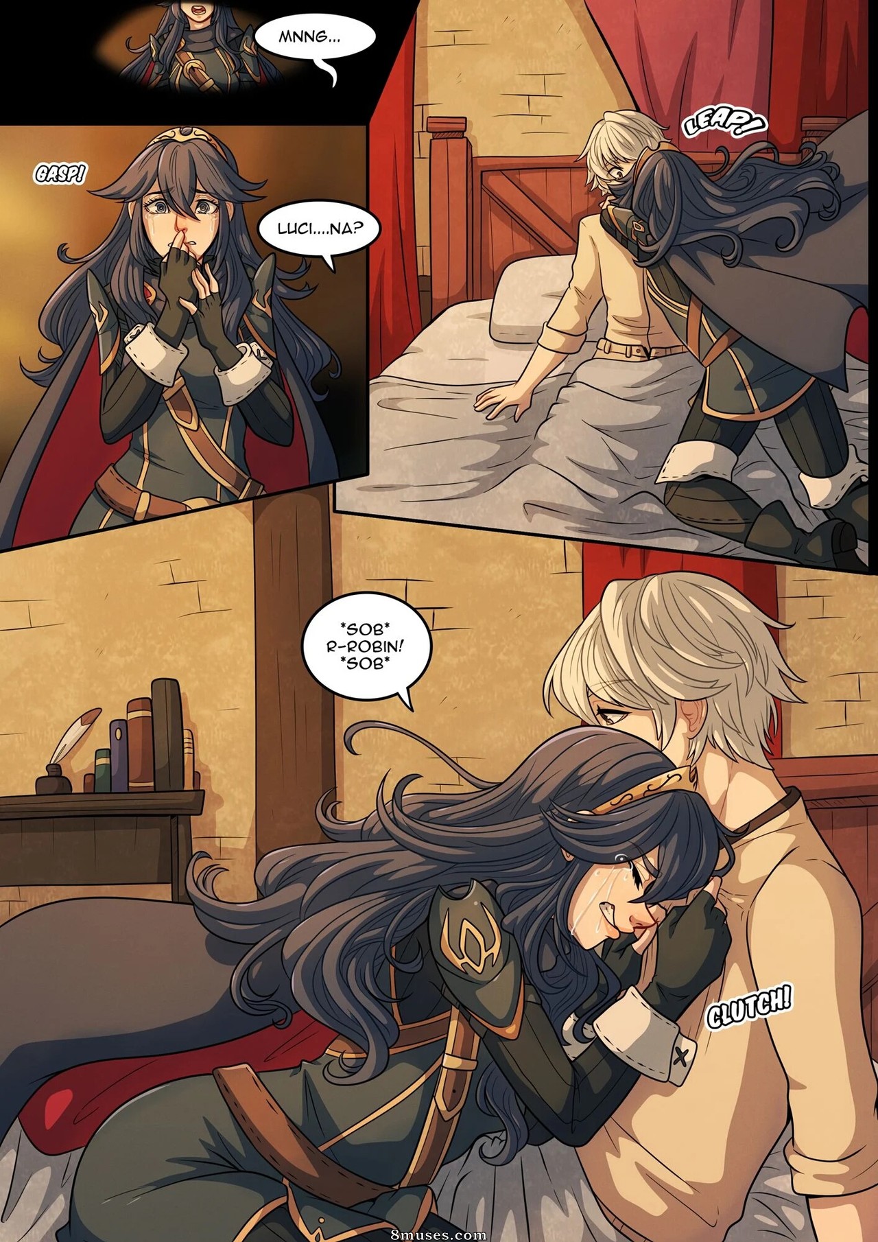 Kinkymation Comics - Despertar de Robin - Lucina (Fire Emblem) - Página 4