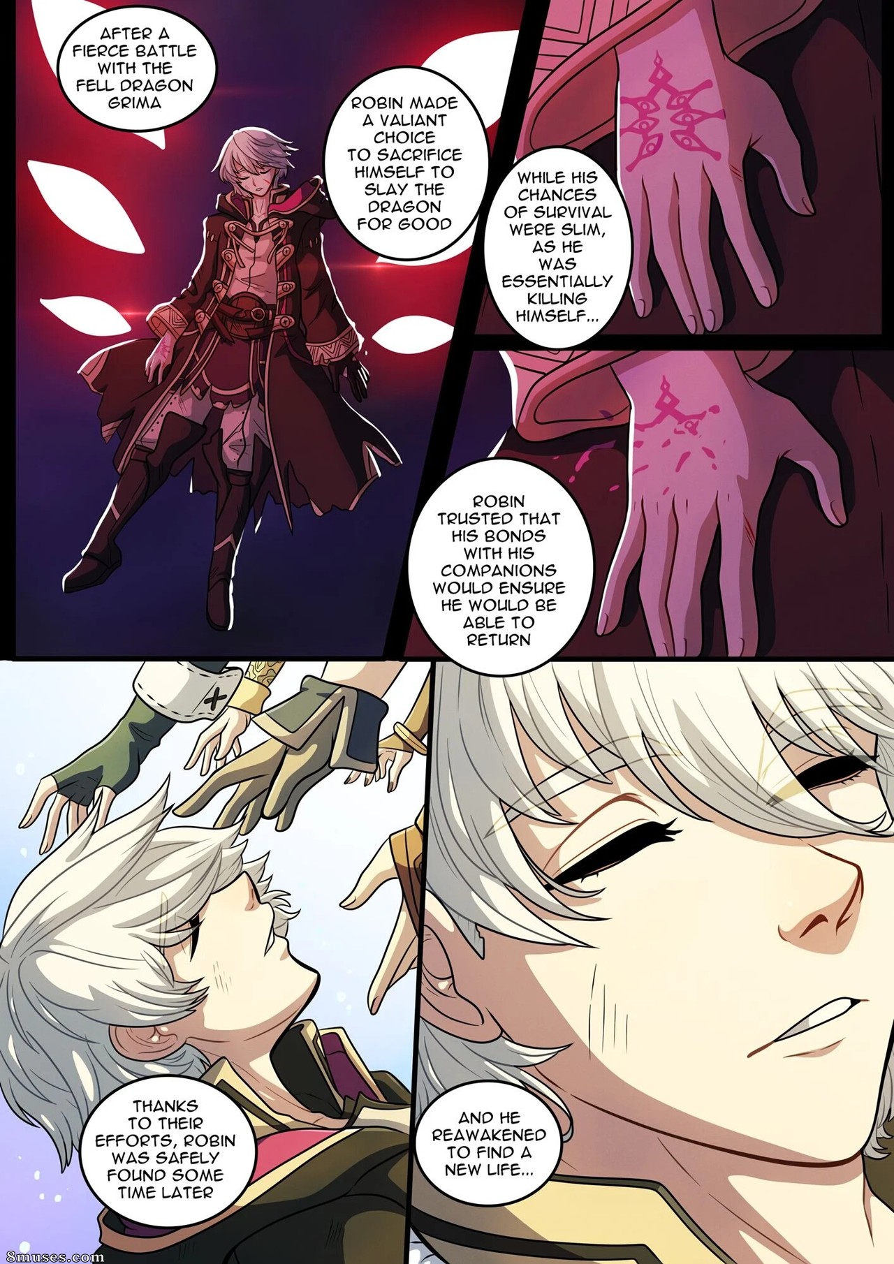Kinkymation Comics - Despertar de Robin - Lucina (Fire Emblem) - Página 3