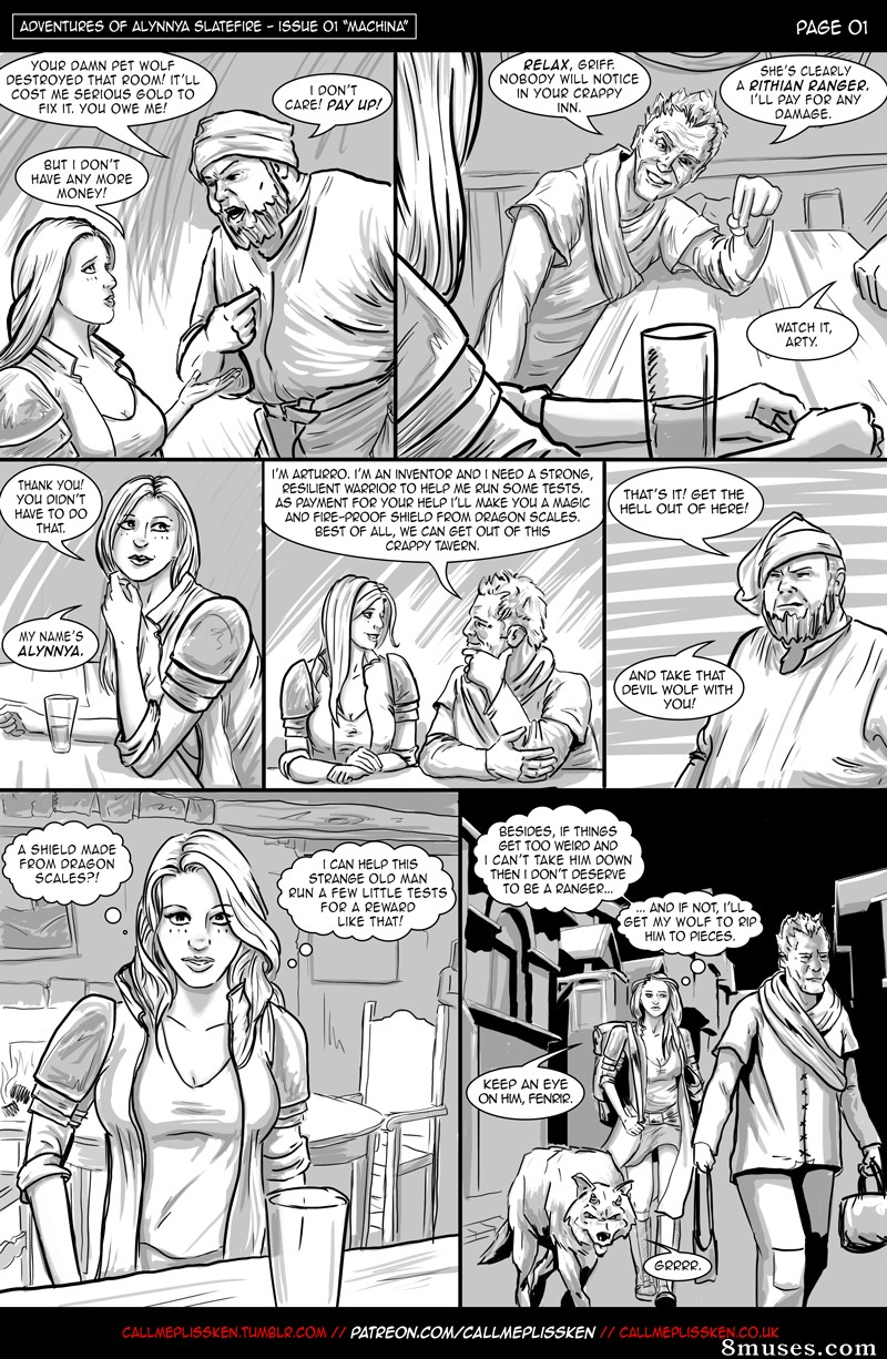 Aventuras de Alynnya Slatefire - Número 01 - Página 2