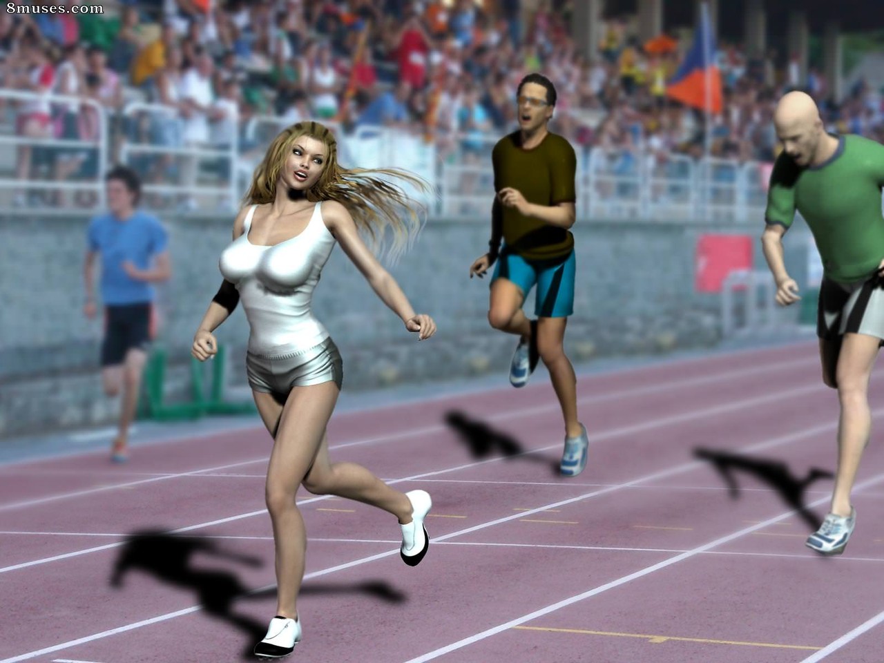 Ella the Athlete - Images Only - Page 1