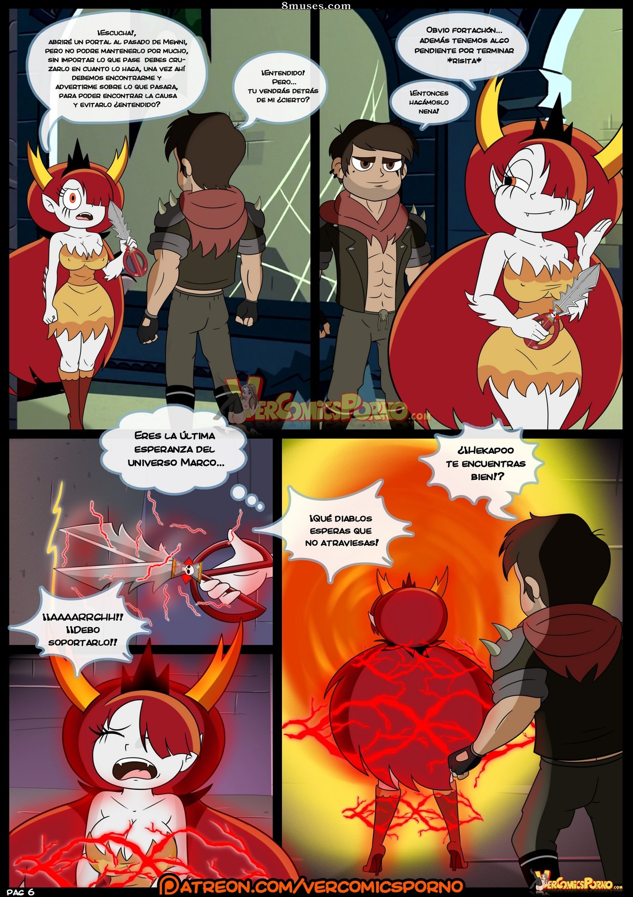 Croc Comics - Marco vs The forces of Time - Spanish - Page 7