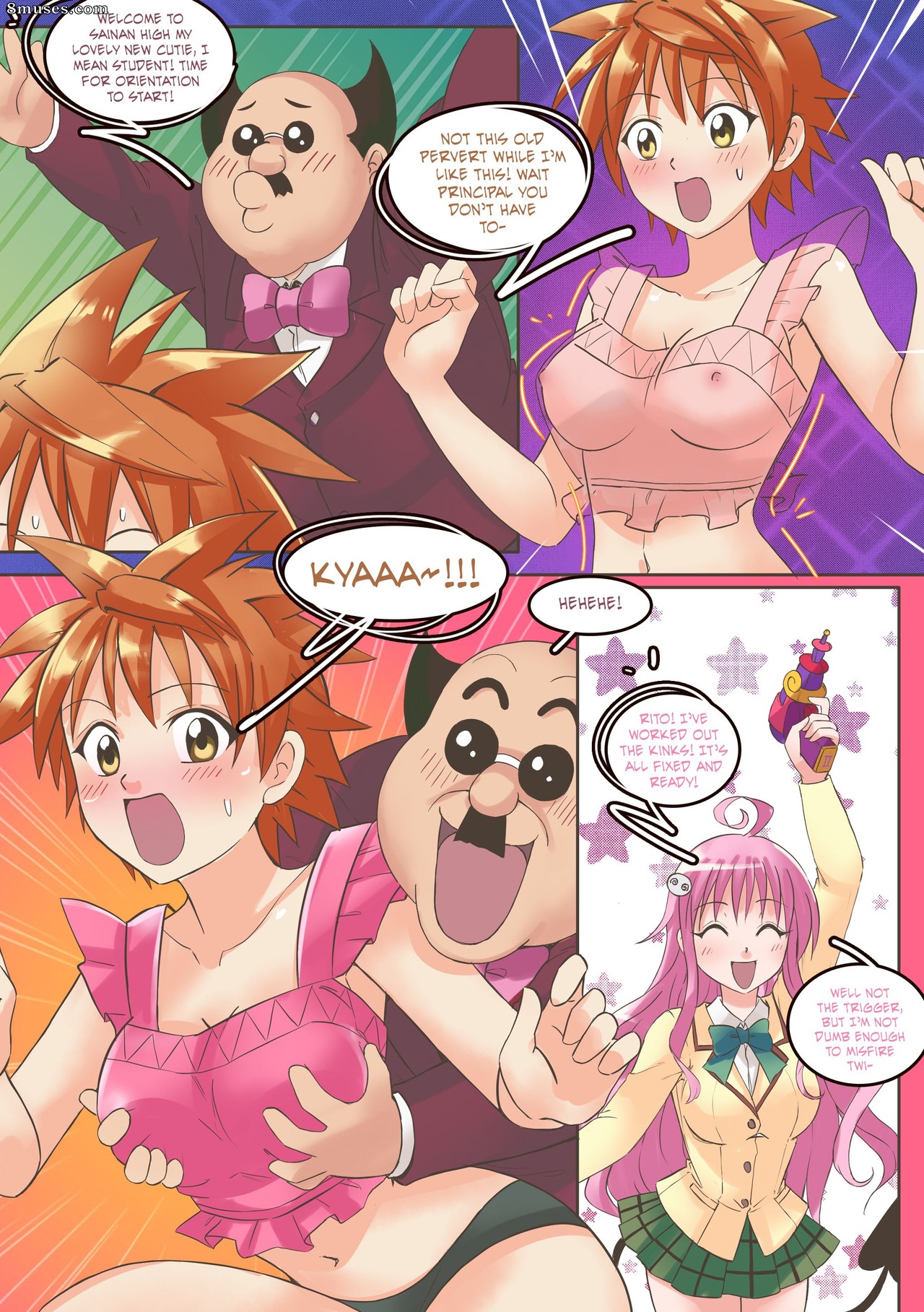 MeowWithMe Comics - To Love Ru - Dupla confusão - Página 20