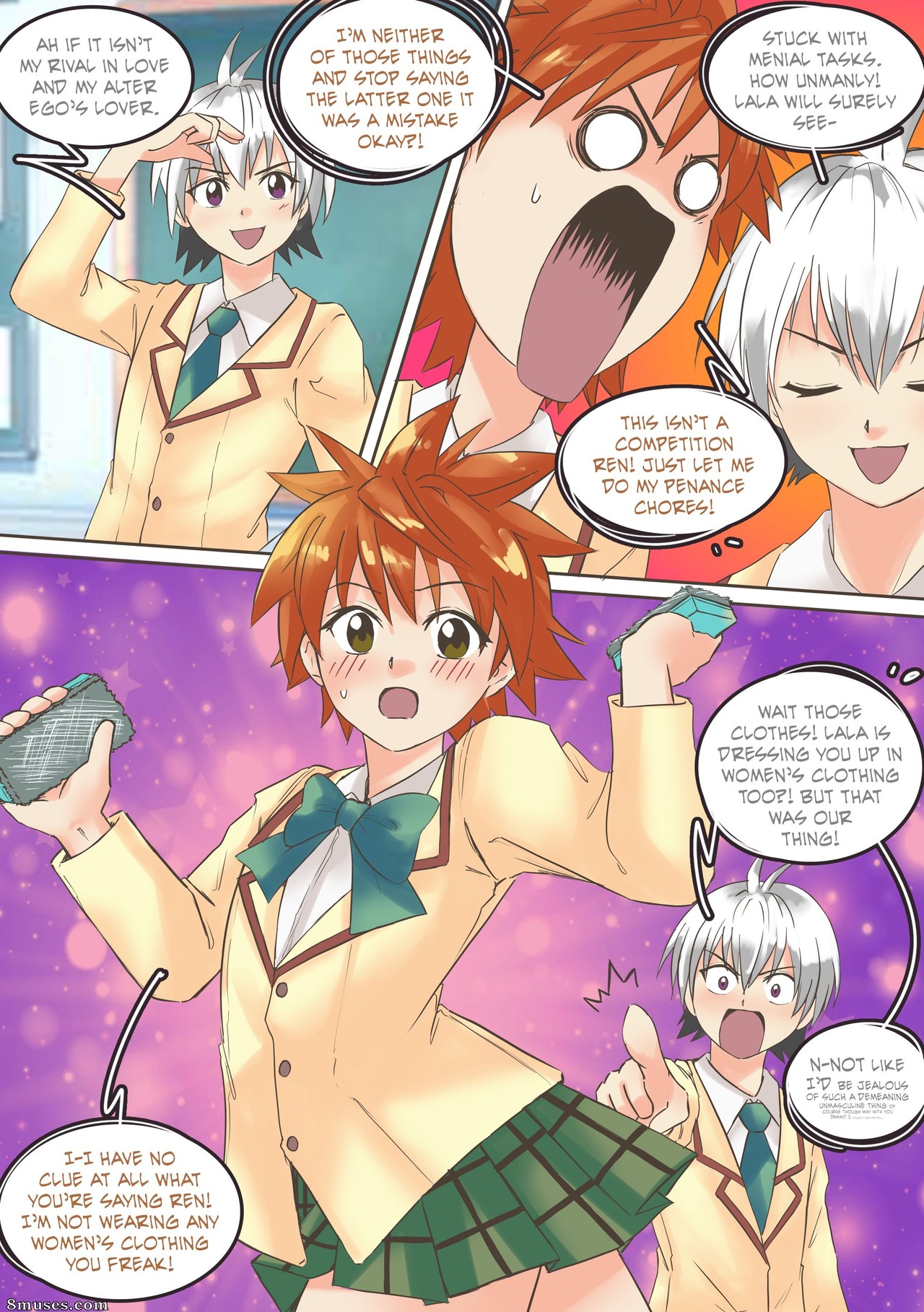 MeowWithMe Comics - To Love Ru - Doble problema - Página 12