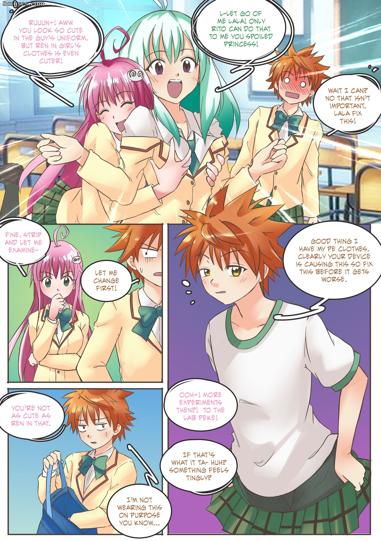 MeowWithMe Comics - To Love Ru - Doble problema - Página 15