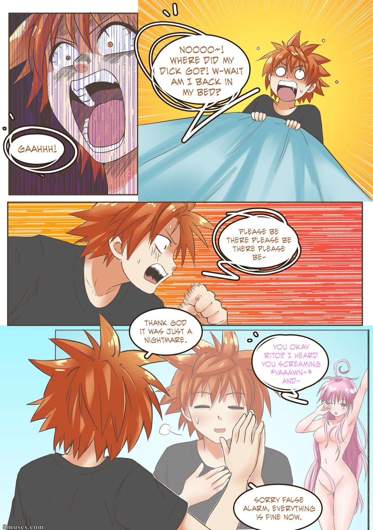 MeowWithMe Comics - To Love Ru - Dupla confusão - Página 7