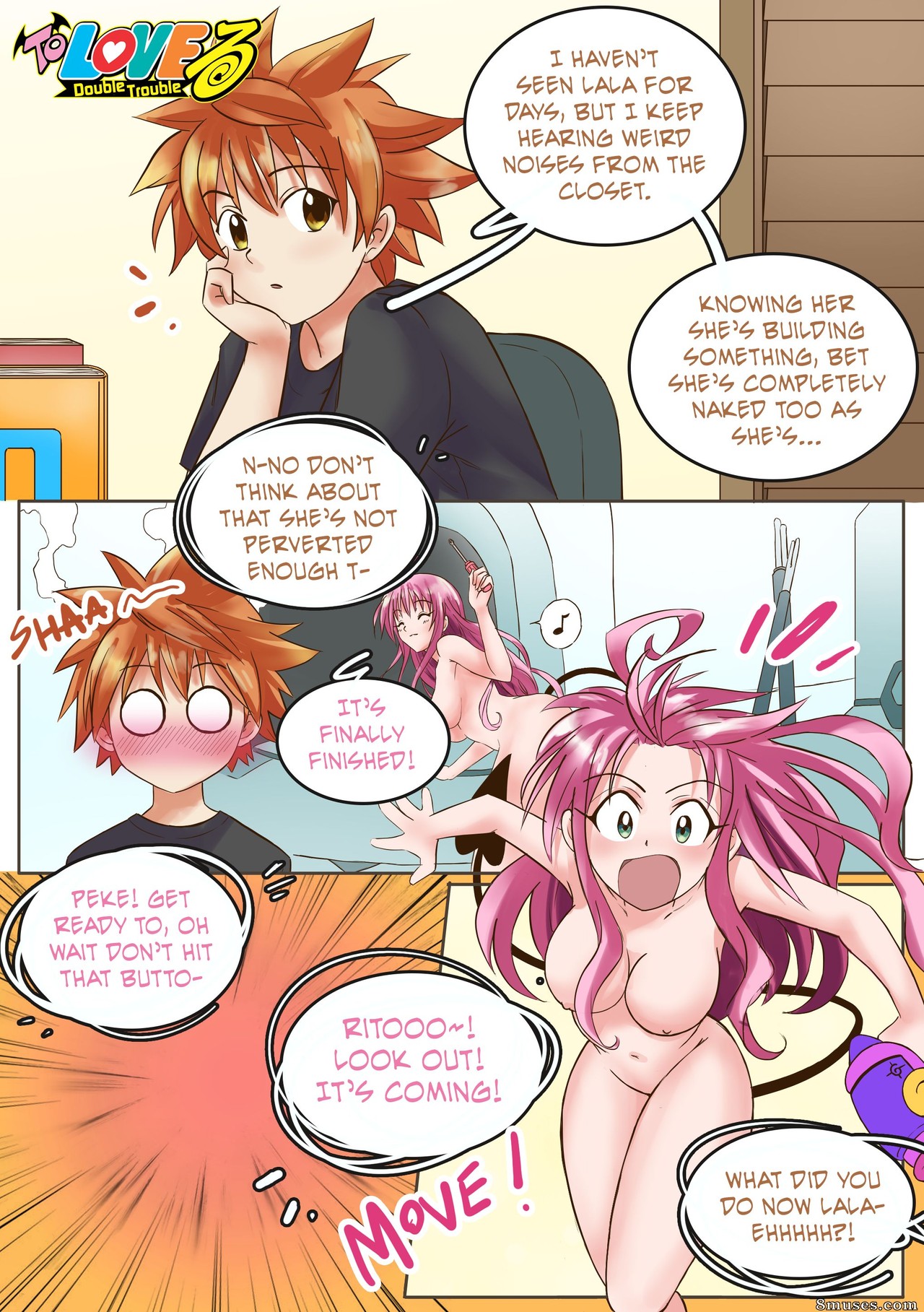 Page 2 | MeowWithMe-Comics/To-Love-Ru-Double-Trouble | 8muses - Sex Comics