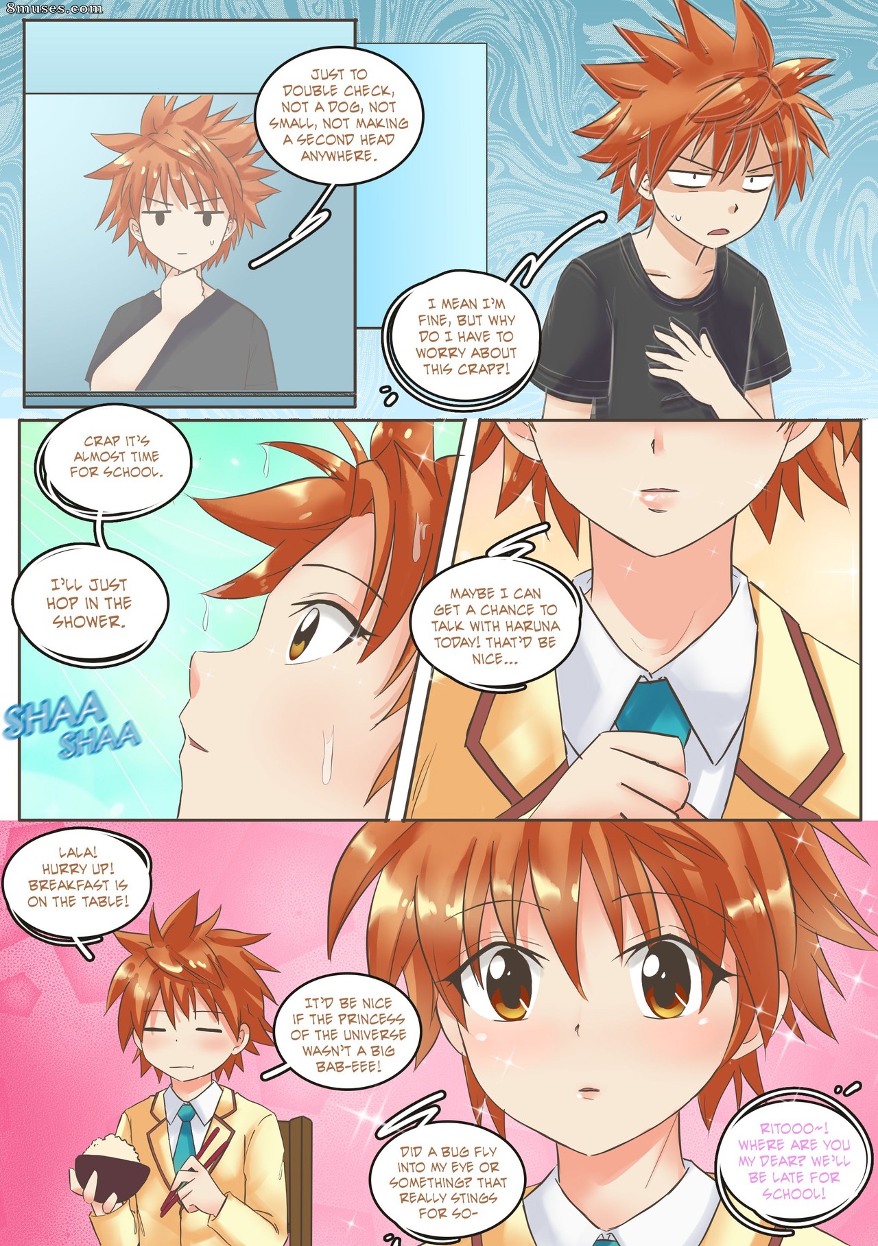 Page 8 | MeowWithMe-Comics/To-Love-Ru-Double-Trouble | 8muses - Sex Comics