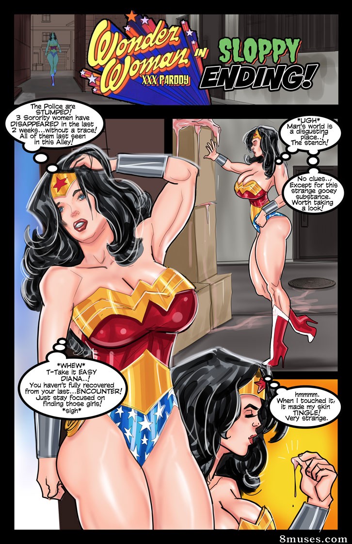 SuperPoser - Wonder Woman in Sloppy Ending - Page 1