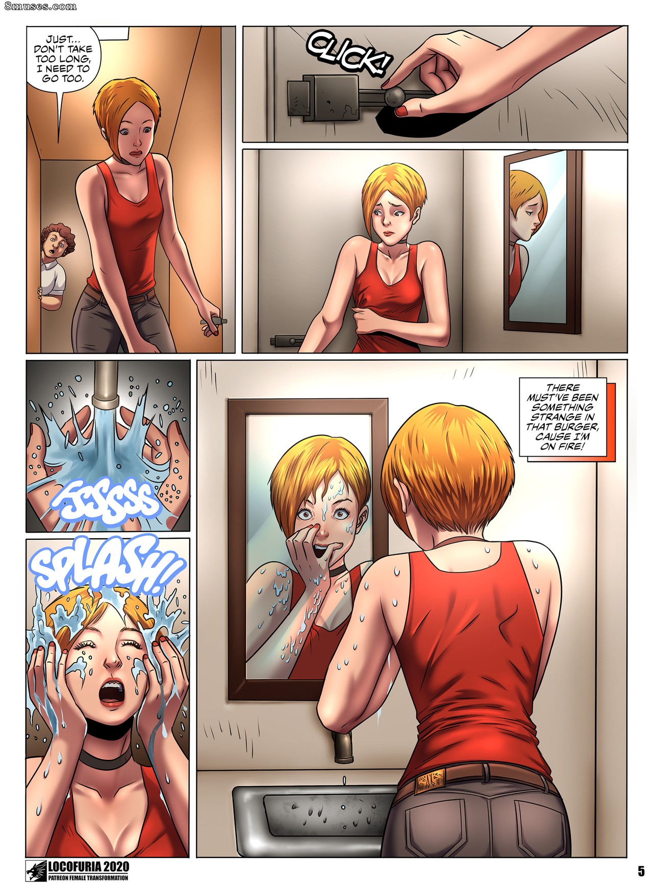 Page 8 | Locofuria-Comics/Wolf-Burger | 8muses - Sex Comics