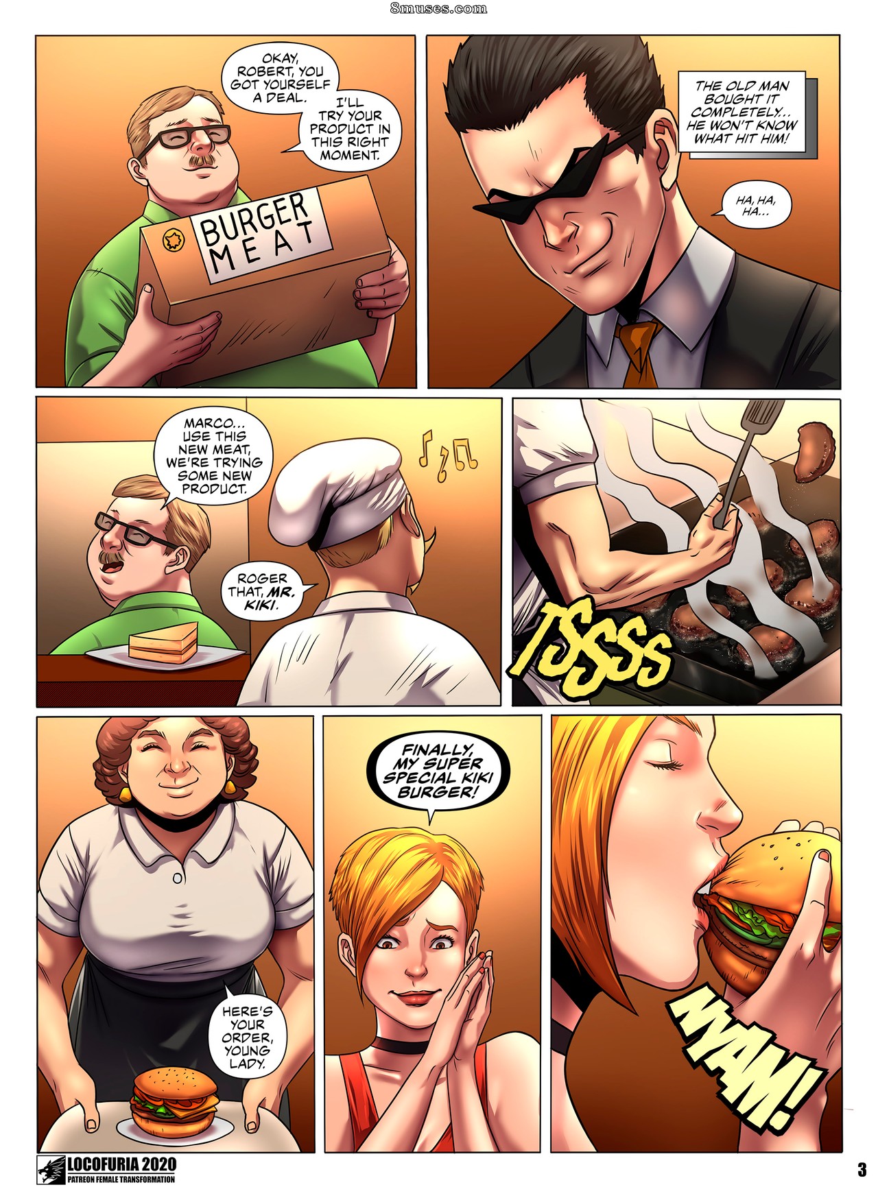 Locofuria Comics - Hamburguesa de lobo - Página 6