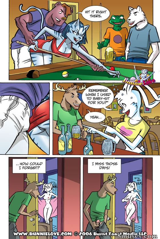 Burnt Toast Media Comics - Amor de coelha 6 - Chamas antigas morrem com dificuldade - Página 20