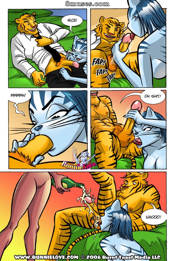 Burnt Toast Media Comics - Amor de coelha 6 - Chamas antigas morrem com dificuldade - Página 36