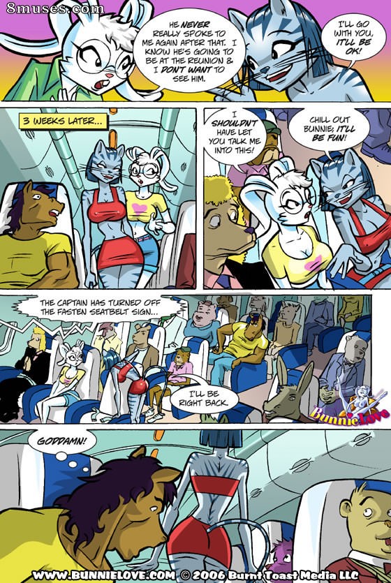 Burnt Toast Media Comics - Amor de coelha 6 - Chamas antigas morrem com dificuldade - Página 14