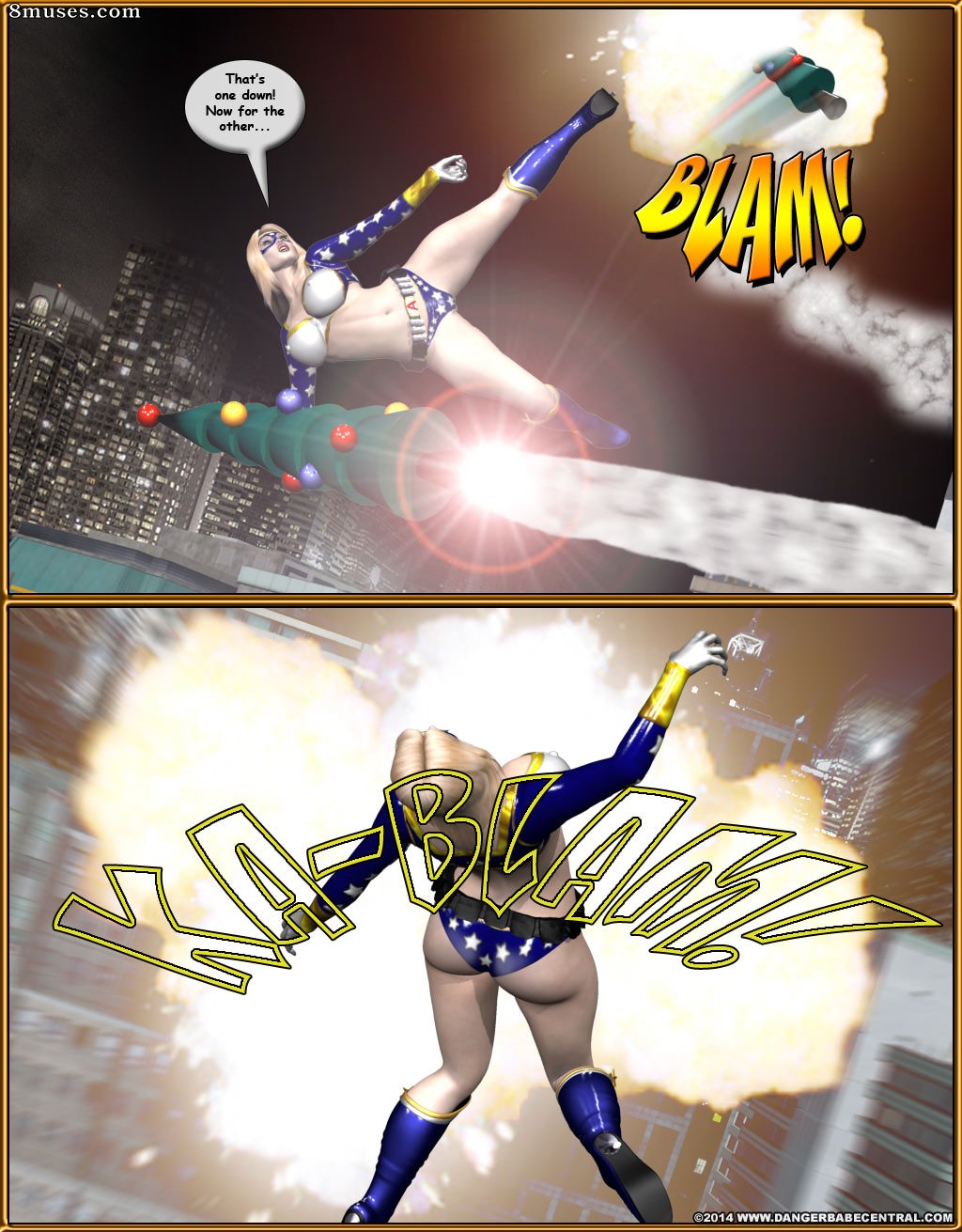 3D - Teen Squad Vs Psycho Santa - Page 13