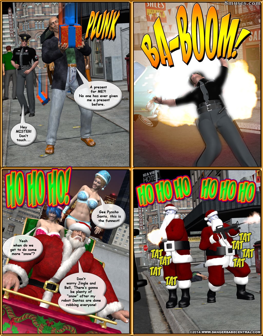 Page 3 | Central-Comics/Danger-Babe-Central/3D/Teen-Squad-Vs-Psycho-Santa |  8muses - Sex Comics