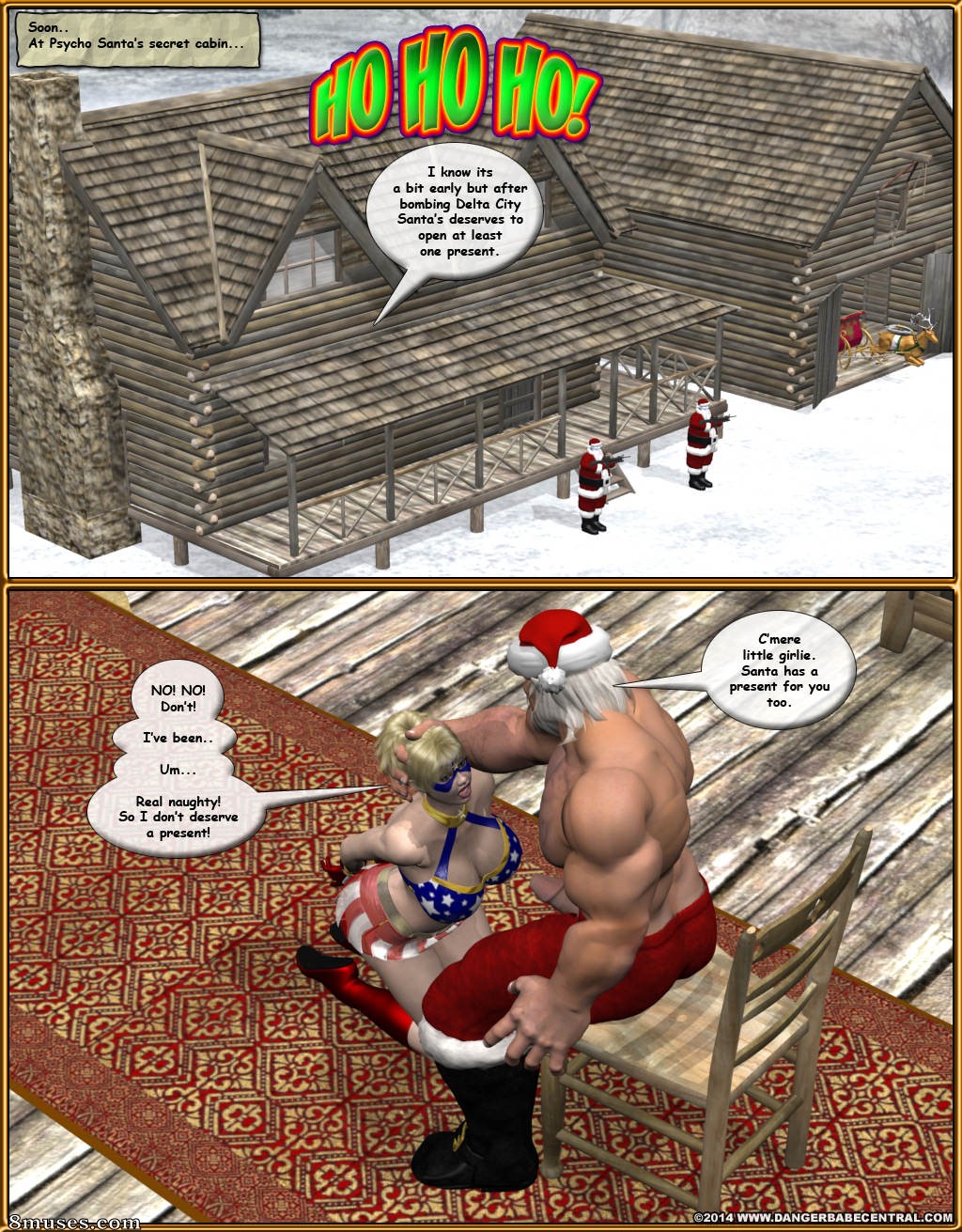 3D - Teen Squad Vs Psycho Santa - Page 16