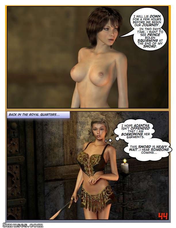 Digital Empress-Captain Trips Comics - Chroniques de l'impératrice - Livre 02 - La sorcière et l'impératrice - Page 44