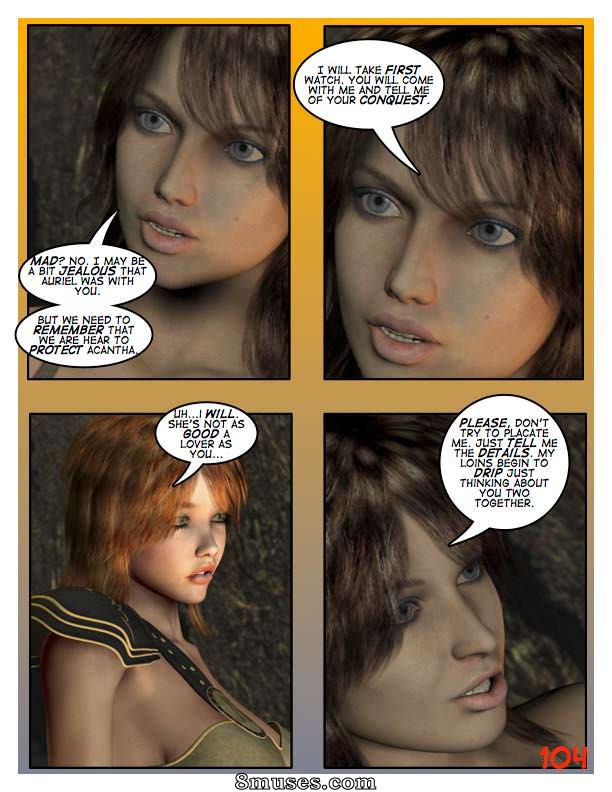 Digital Empress-Captain Trips Comics - Chroniques de l'impératrice - Livre 02 - La sorcière et l'impératrice - Page 104