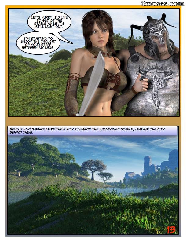 Digital Empress-Captain Trips Comics - Crônicas da imperatriz - Livro 02 - A feiticeira e a imperatriz - Página 13