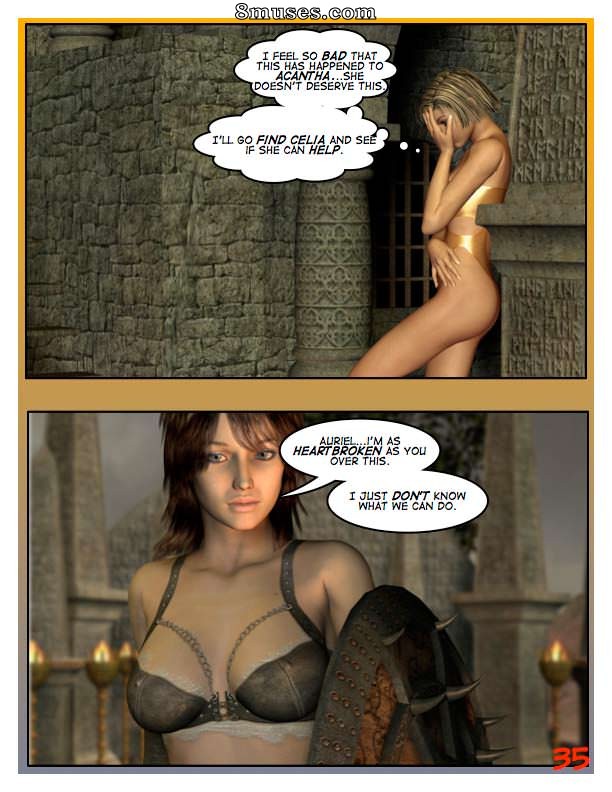 Digital Empress-Captain Trips Comics - Crônicas da imperatriz - Livro 02 - A feiticeira e a imperatriz - Página 35