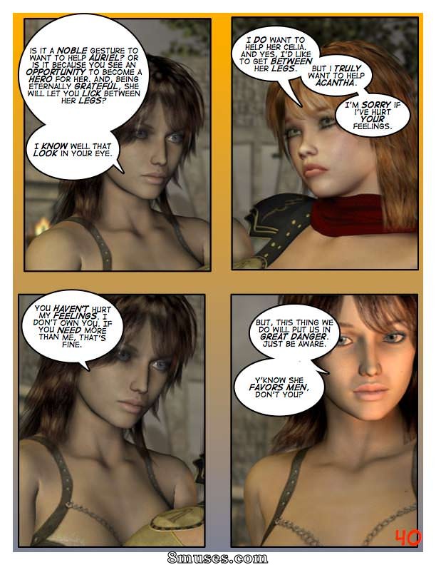 Digital Empress-Captain Trips Comics - Crônicas da imperatriz - Livro 02 - A feiticeira e a imperatriz - Página 40
