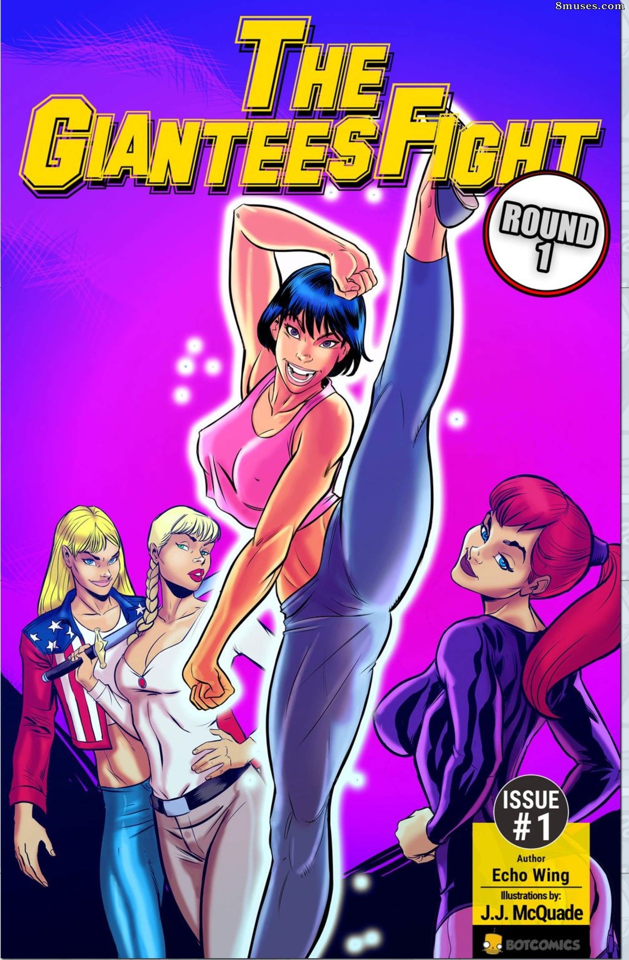 The Giantess Fight - Round One - Issue 1 - Page 1