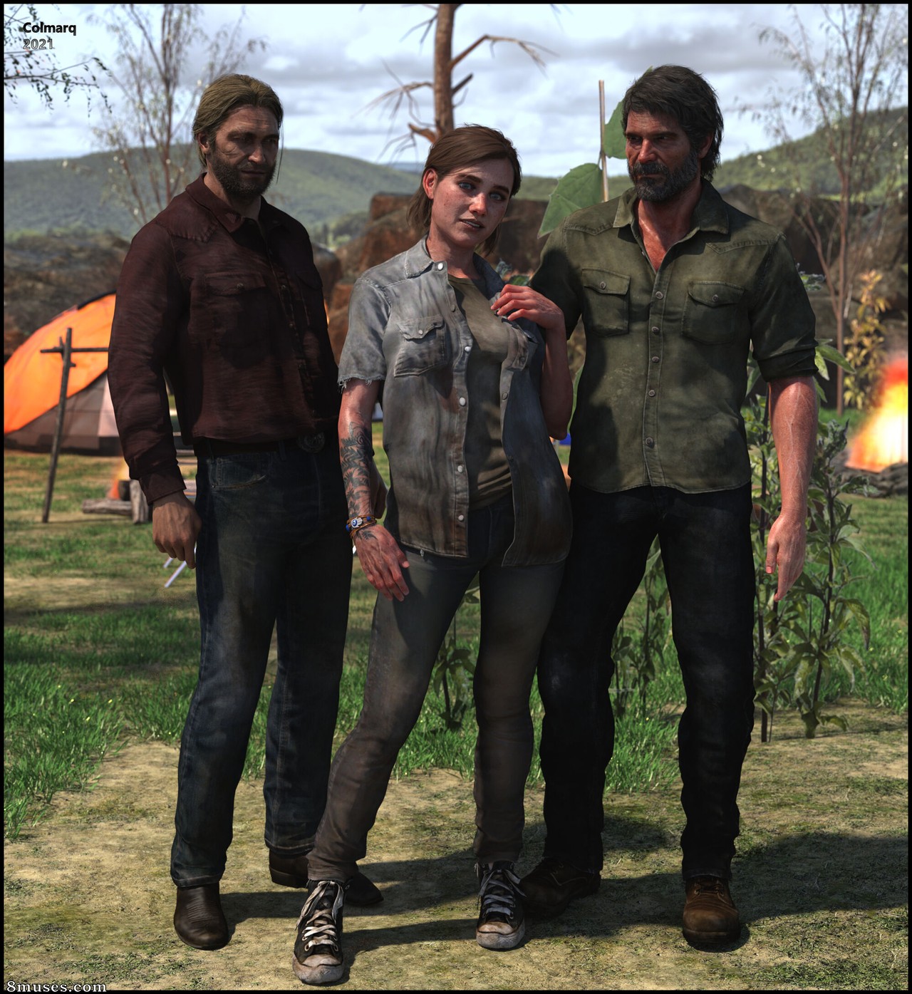 Colmarq - Ellie, Joel & Tommy - The Trip Part - Page 1