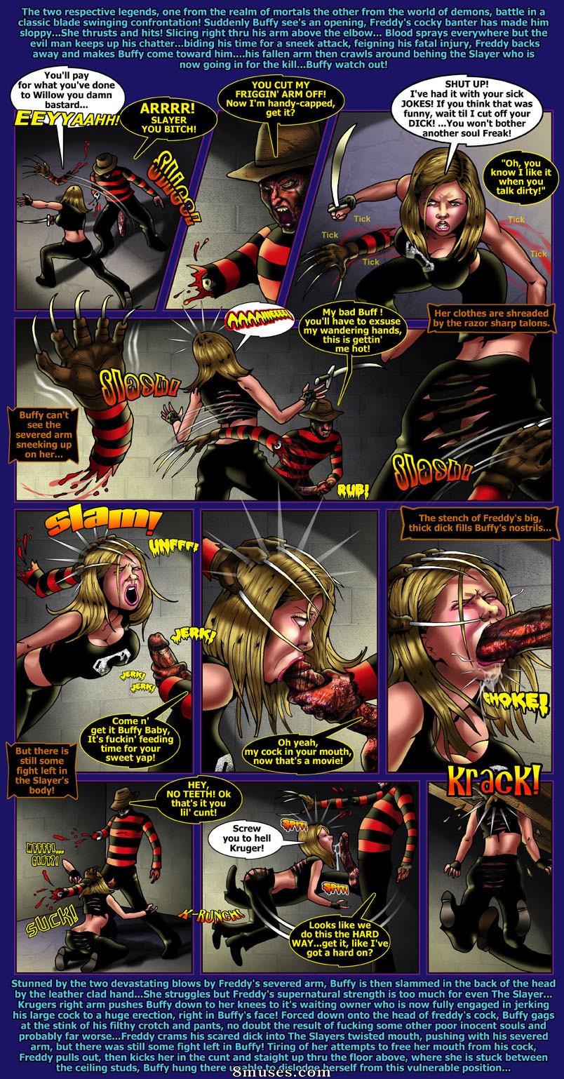 Page 4 | Smudge-Comics/Celebrities-and-Parodies/Buffy-vs-Freddy | 8muses -  Sex Comics