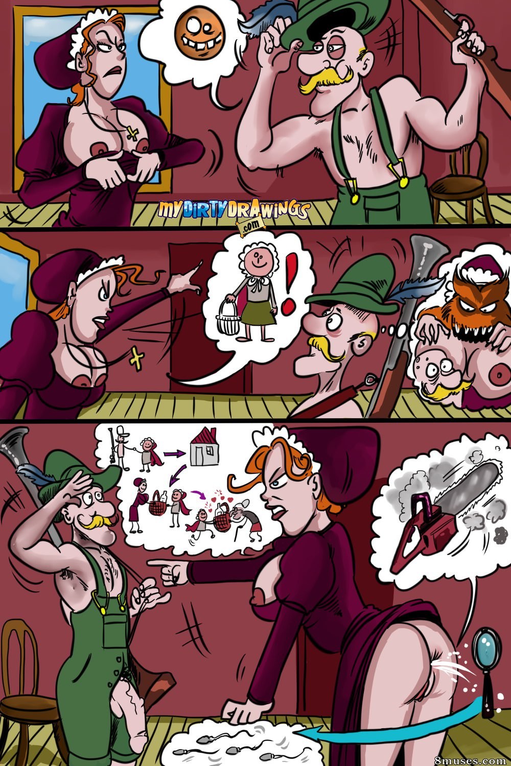 Mavis Rooder Comics - Chapeuzinho Vadia - Página 13