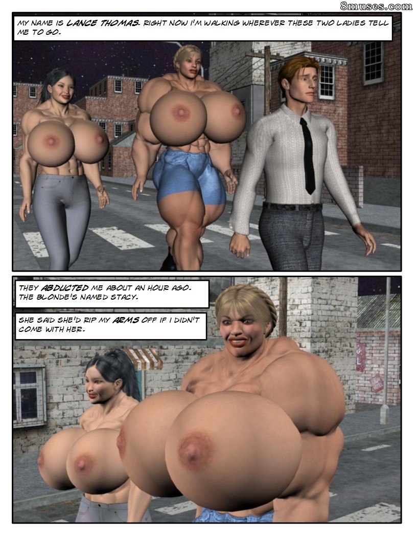 Garotas musculosas da gangue - Edição 2 - Página 1