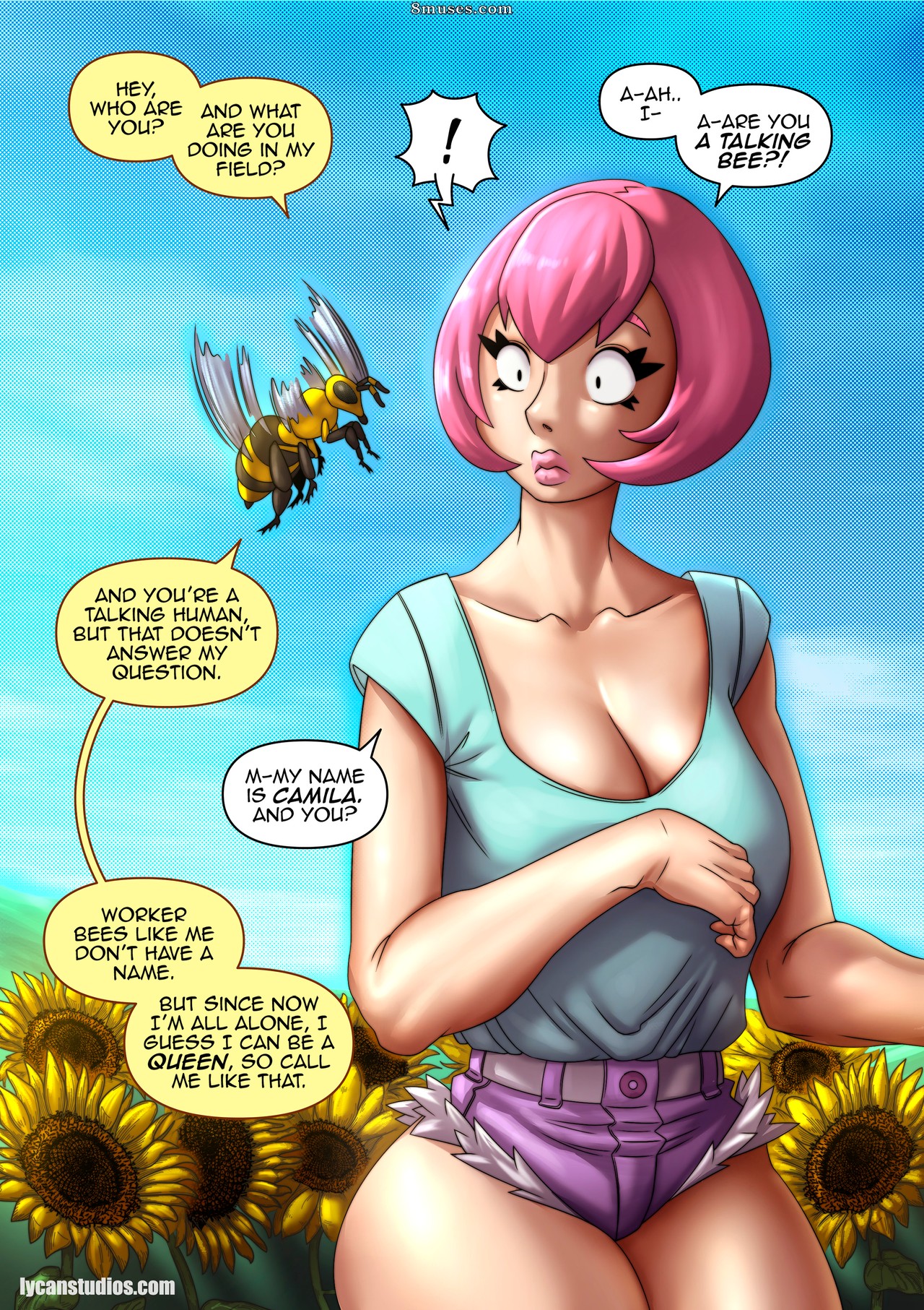 Locofuria Comics - 100 Ways to Become a Monster 35 - Pollinate Me - Page 6