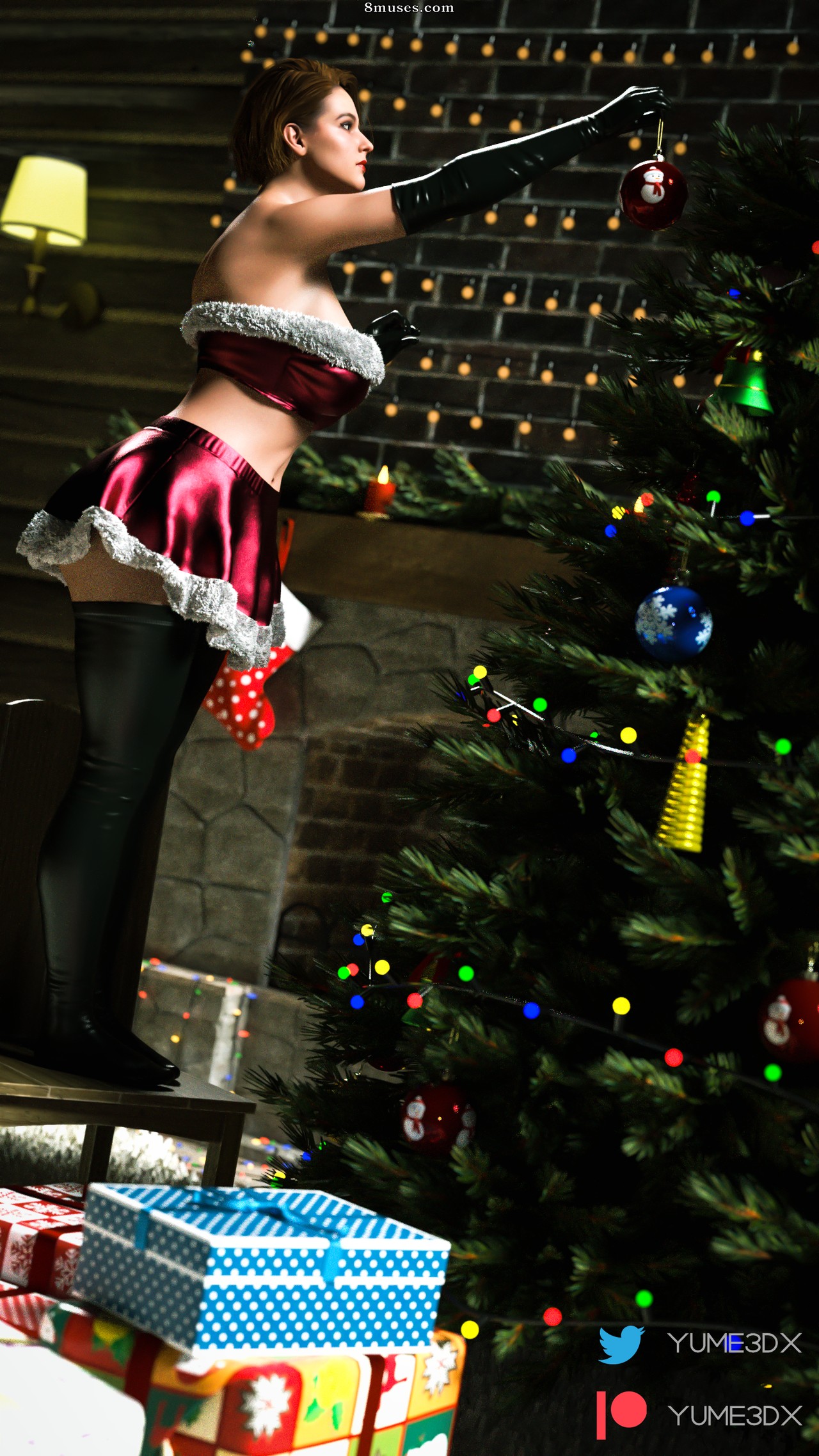Pinups - Xmas from Jill - Page 1