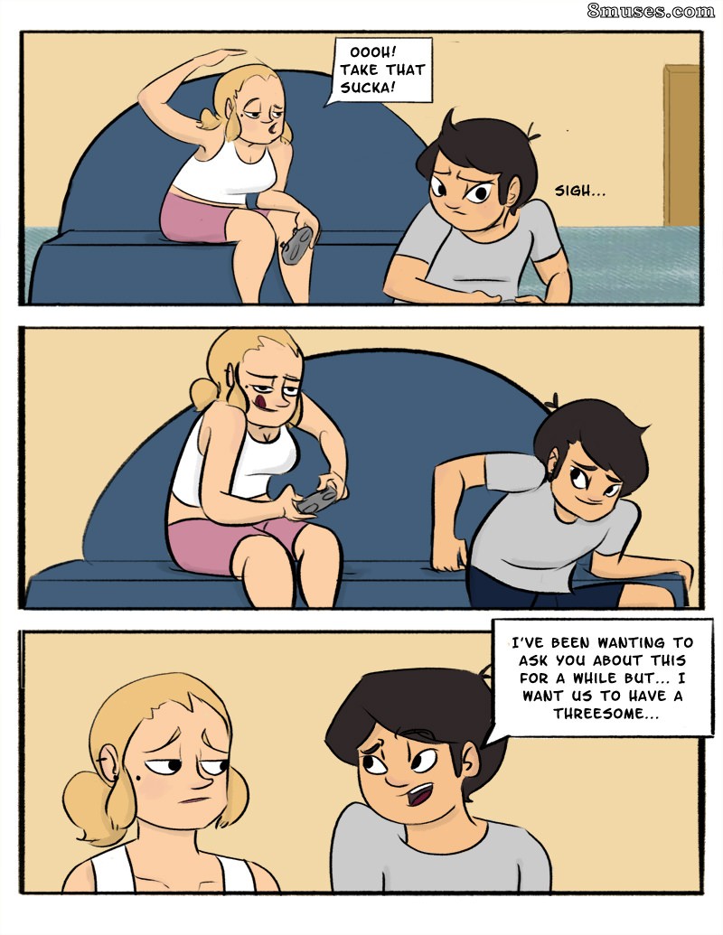 Filthy Figments Comics - Três é multidão - Página 3