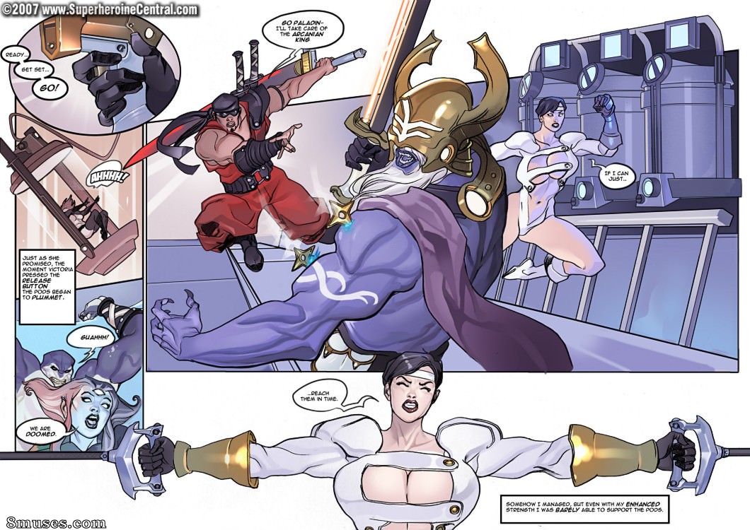 Superheroine Central Comics - Paladin - Sins of the Past - Prologue - Page 18