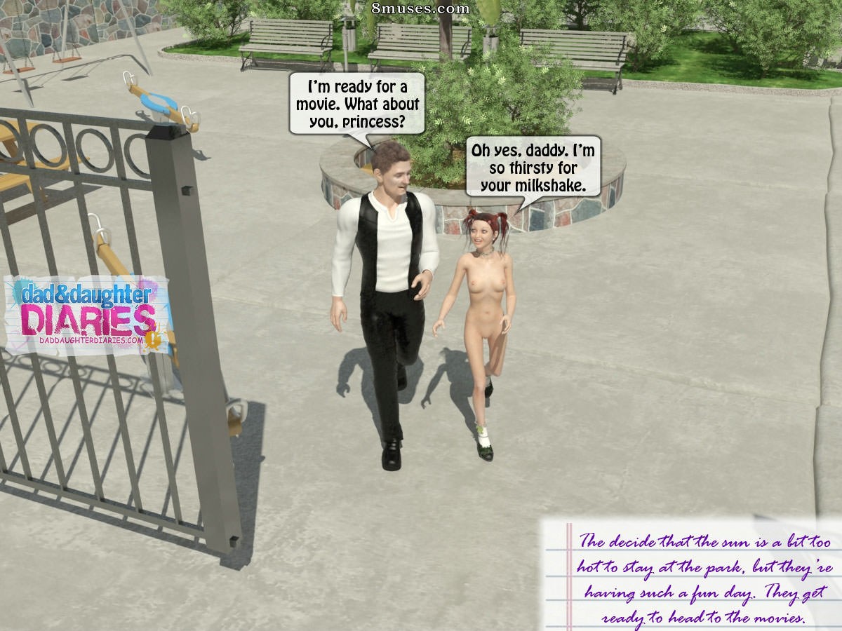 Dad and Daughter Diaries Comics - El parque - Página 54