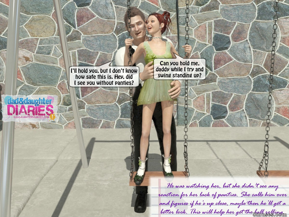 Dad and Daughter Diaries Comics - O parque - Página 9