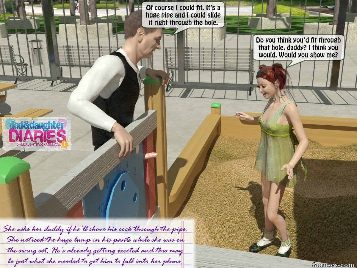 Page 13 | Dad-and-Daughter-Diaries-Comics/The-Park | 8muses - Sex Comics