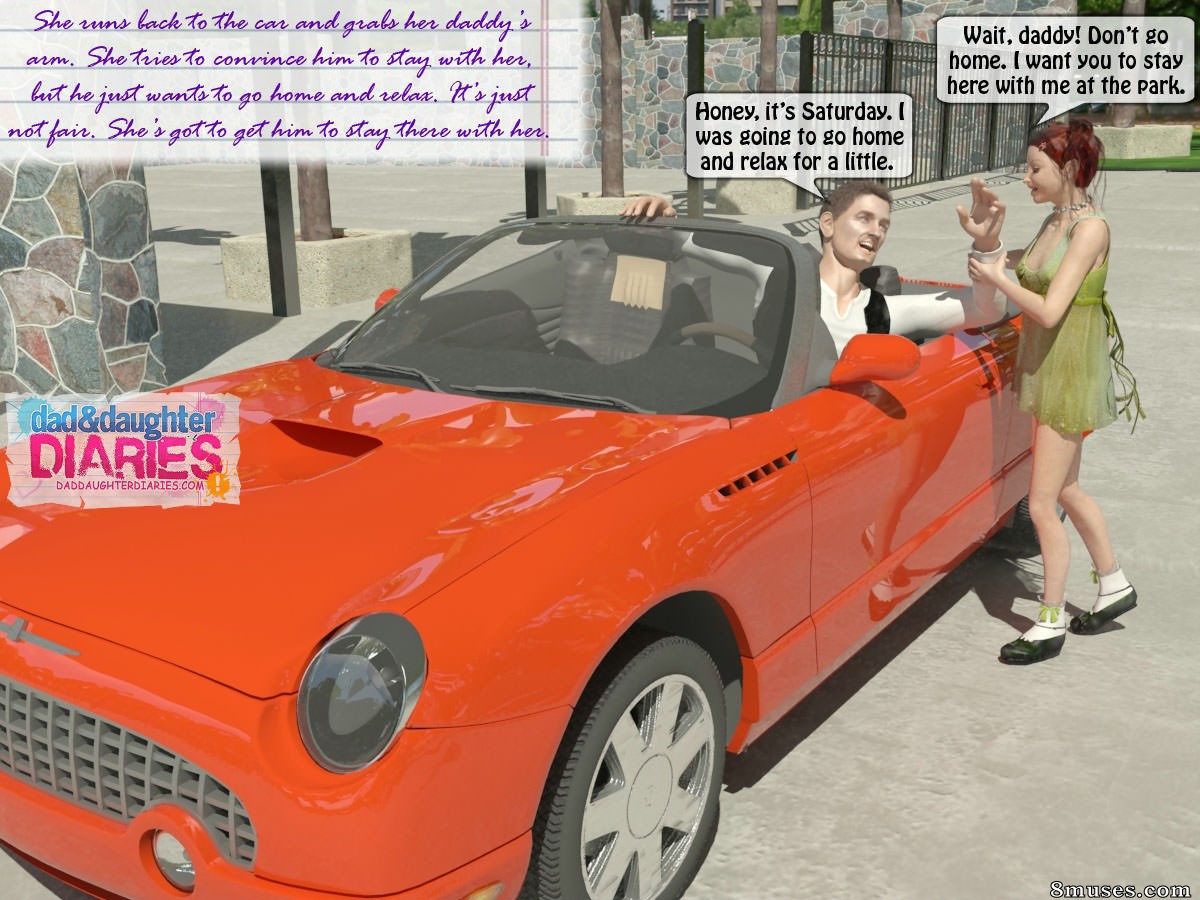Dad and Daughter Diaries Comics - O parque - Página 3