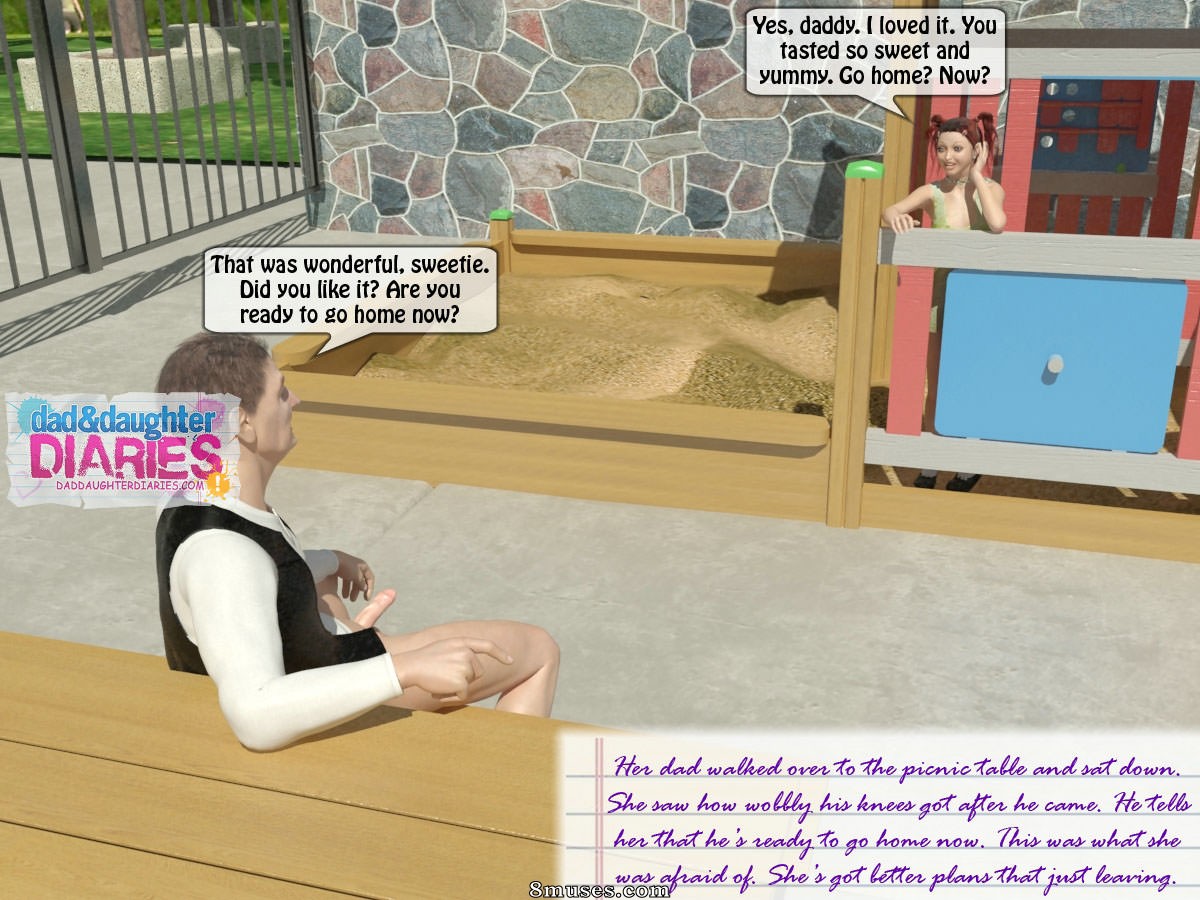 Dad and Daughter Diaries Comics - O parque - Página 22