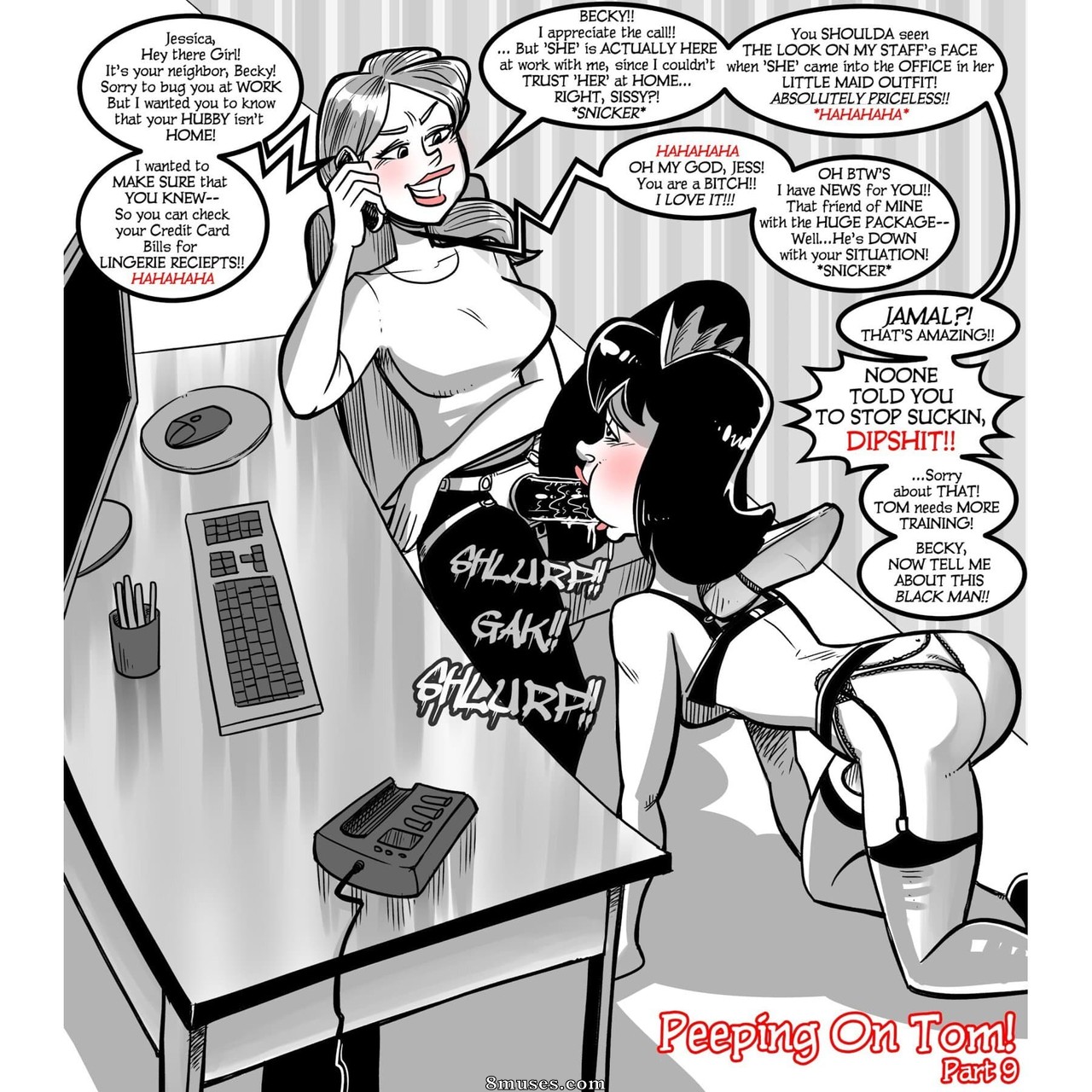 Devin Dickie Comics - Peeping on Tom - Page 9