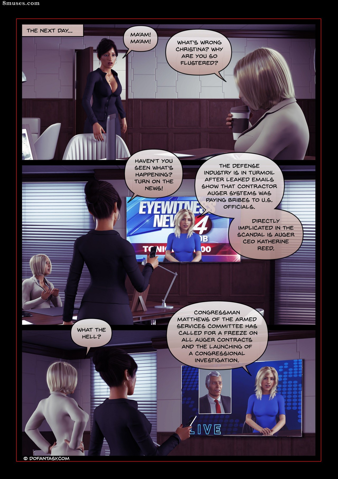 Fansadox Comics - Fansadox 542 - Hostile Takeover - Hawke - Page 13