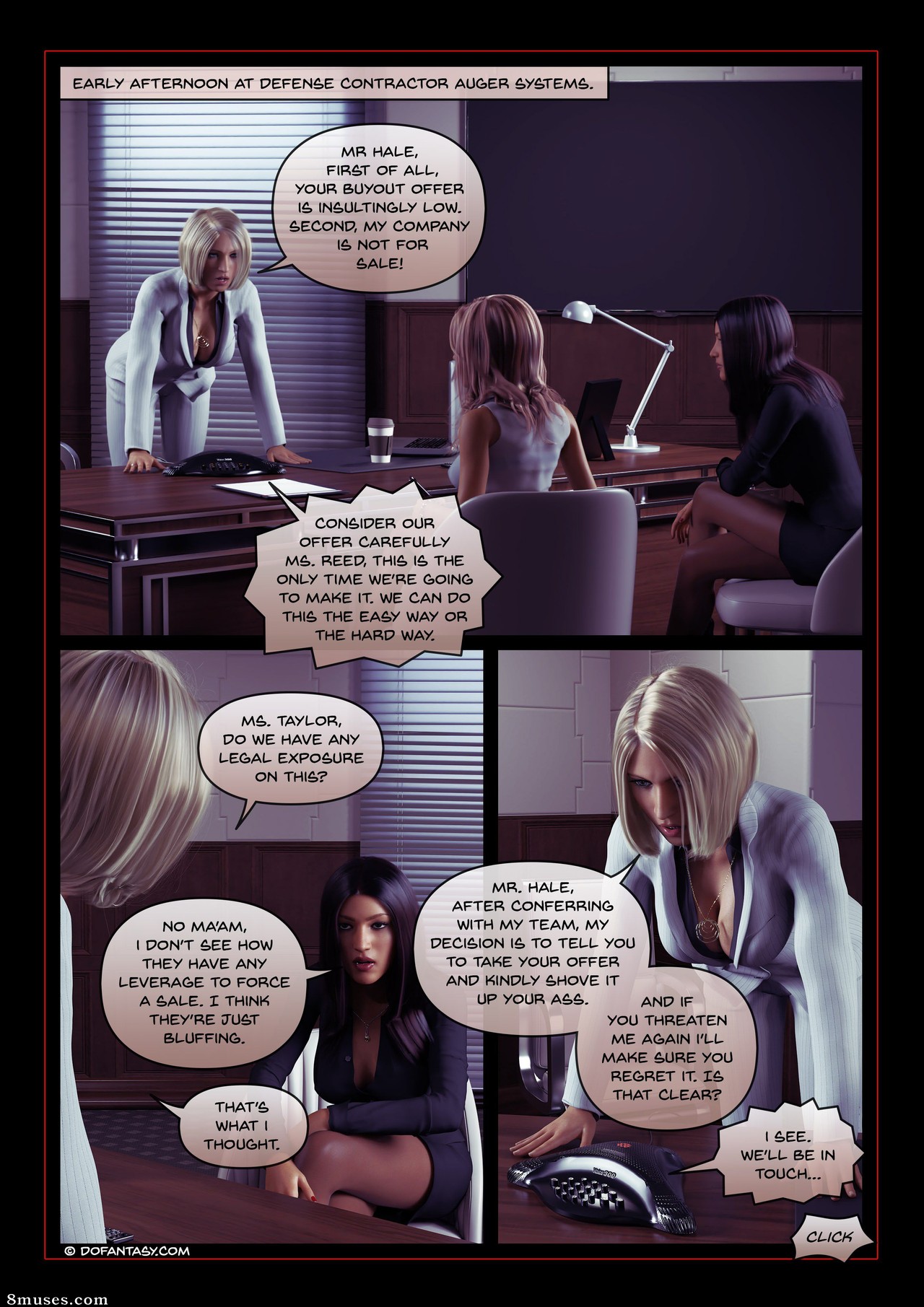 Fansadox Comics - Fansadox 542 - Hostile Takeover - Hawke - Page 3